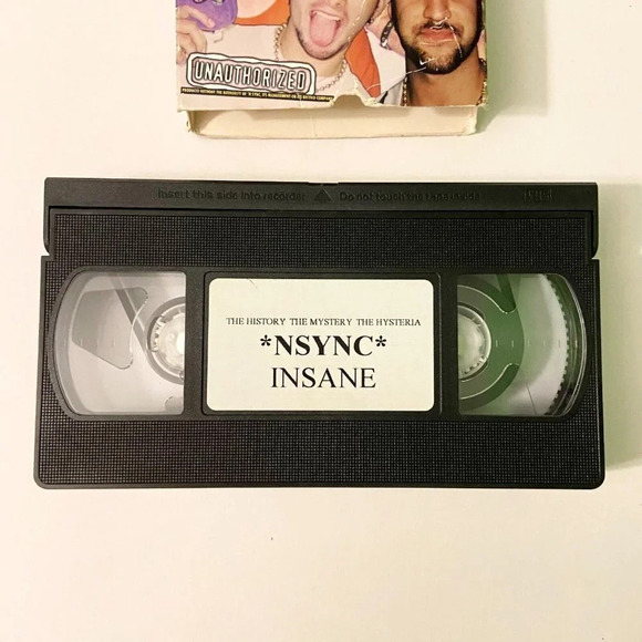 2000 N Sync Insane VHS  Tape The History Mystery Hysteria - Picture 8 of 11